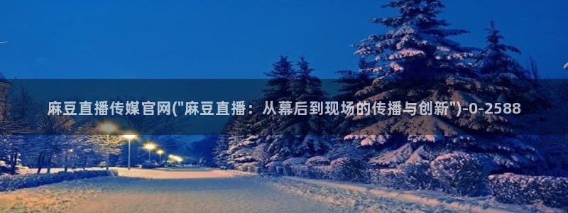 麻豆传媒官网作品：麻豆直播传媒官网(\